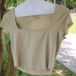 NWT Urban Outfitters Meg Square Neck Top